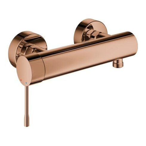 Grohe Brause-Einhebelmischer Essence 1/2", Wandmontage, warm sunset