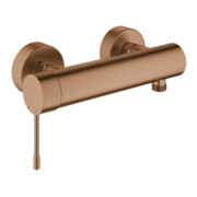 Grohe Brause-Einhebelmischer Essence warm sunset gebürstet, Wandmontage