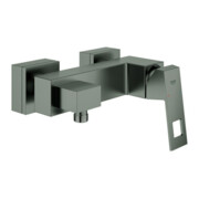 Grohe Brause-Einhebelmischer Eurocube hard graphite gebürstet, Wandmontage
