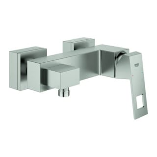 Grohe Brause-Einhebelmischer Eurocube supersteel, Wandmontage