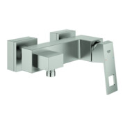 Grohe Brause-Einhebelmischer Eurocube supersteel, Wandmontage