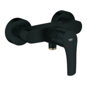 Grohe Brause-Einhebelmischer Eurosmart 1/2", Wandmontage, matt black