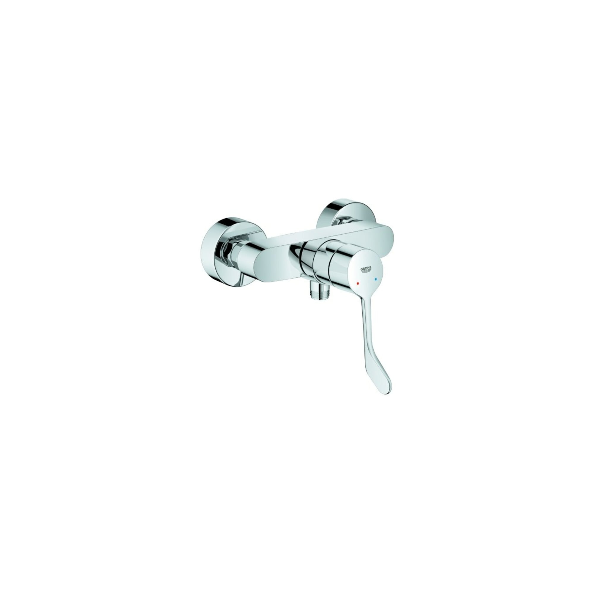 Grohe Brause-Einhebelmischer Eurosmart Care chrom, Wandmontage