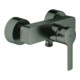 Grohe Brause-Einhebelmischer Lineare hard graphite gebürstet, Wandmontage-1