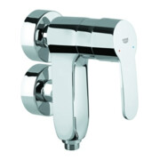 Grohe Brause-Einhebelmischer Vertica Eurostyle C chrom, Wandmontage