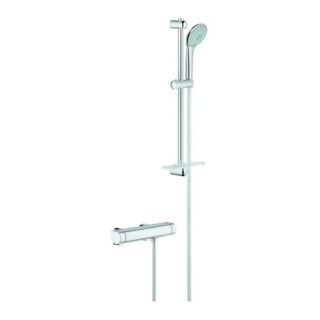 Grohe Brause-Thermostat Grohtherm 2000 chrom, DN 15, mit Brausegarnitur