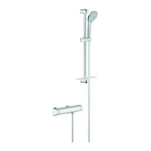 Grohe Brause-Thermostat Grohtherm 2000 chrom, DN 15, mit Brausegarnitur