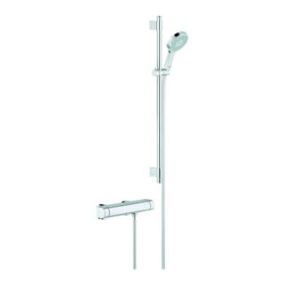 Grohe Brause-Thermostat Grohtherm 2000 chrom, DN 15, mit Brausegarnitur