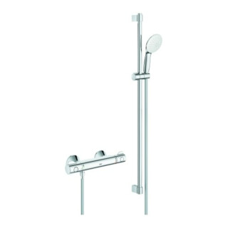 Grohe Brause-Thermostat Grohtherm 800 m Brausegrt, 1/2", Wandmontage, chrom