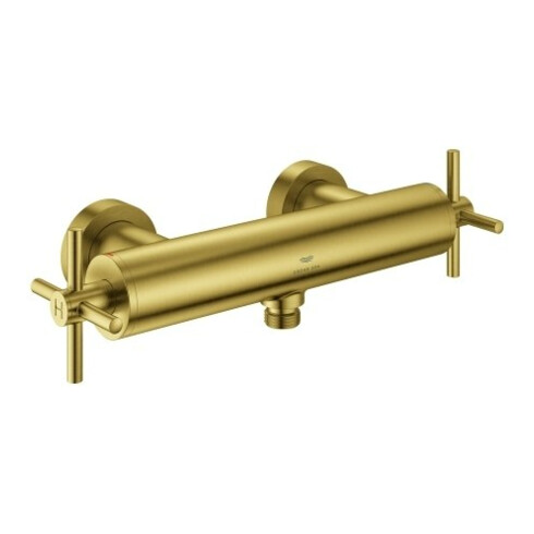 Grohe Brause-Zweigriff-Armatur Atrio 1/2", m Kreuzgr., Wd-mont., C sunr geb.