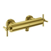 Grohe Brause-Zweigriff-Armatur Atrio 1/2", m Kreuzgr., Wd-mont., C sunr geb.