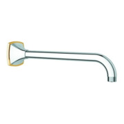 Grohe Brausearm Rainshower Grandera Ausladung 28,6cm, chrom/gold