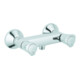 Grohe Brause-Zweigriff-Armatur Costa chrom, Wandmontage-1