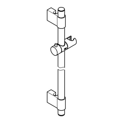 Grohe Brausestange POWER&SOUL 600 mm chrom