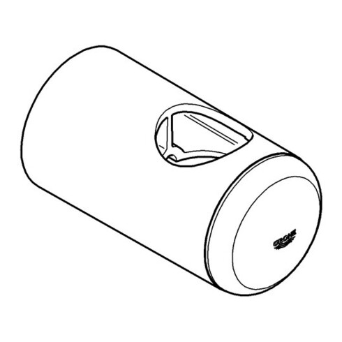 Grohe Brausestangenhalter 45362 für Relexa Brausestange 600mm chrom
