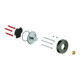 Grohe Brausestangenhalter 48279 hard graphite gebürstet-1