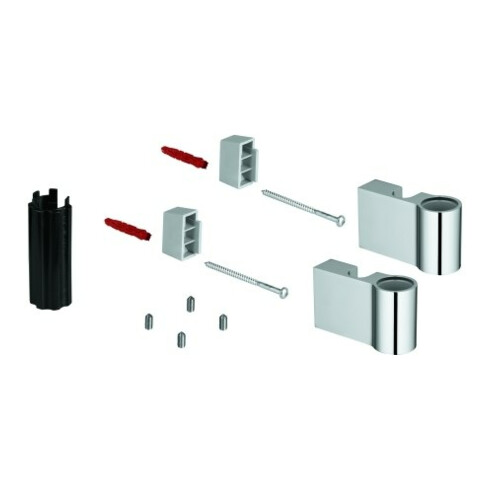 Grohe Brausestangenhalter 48333 Metall Metall chrom