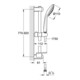 Grohe Brausestangenset EUPHORIA 110 Massage 3 Strahlarten Cool Sunrise-2