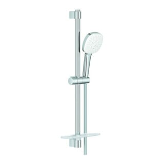 Grohe Brausestangenset Tempesta Cube 110 27576_3 600mm 3 Strahl 7,4l Ablage chrom