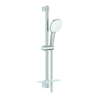 Grohe Brausestangenset Tempesta Cube 110 27928_3 600mm 2 Strahl 13,5l Abl. chrom