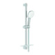 Grohe Brausestangenset Tempesta Cube 110 27928_3 600mm 2 Strahl 13,5l Abl. chrom-1