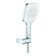 Grohe BrG Rainshower SmartActive130 Cube 3 Strahlarten, moon white-1