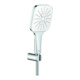 Grohe BrG Rainshower SmartActive130 Cube 3 Strahlarten, moon white-1