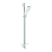 Grohe BrG Rainshower SmartActive130 Cube Brausestange 90cm, moon white