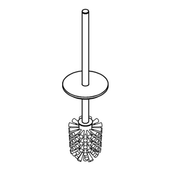 Grohe Brosse de rechange 40951 pour ensemble brosse WC chrome