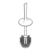 Grohe Brosse de rechange 64813 pour ensemble brosse WC chrome-3