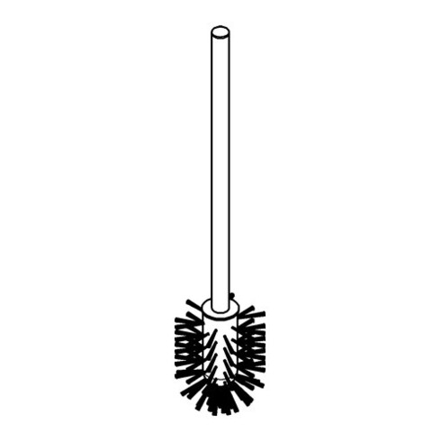 Grohe Brosse de rechange Essentials supersteel, pour garniture brosse WC