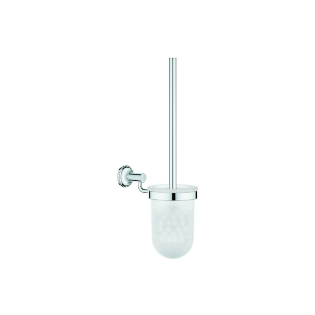 Grohe Brosse Essentials Authentic à montage mural, fixation dissimulée, chrome