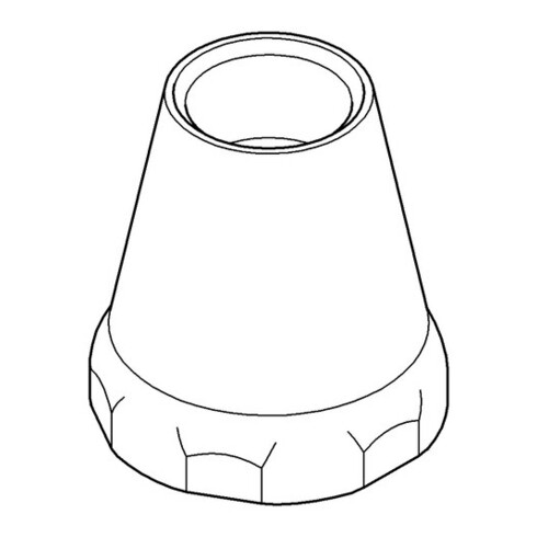 Grohe Capuchon 41006 pour robinets muraux extérieurs antigel Eurotec chrome