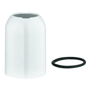 Grohe Capuchon à vis 02693 pour mitigeur monocommande FMS blanc lune