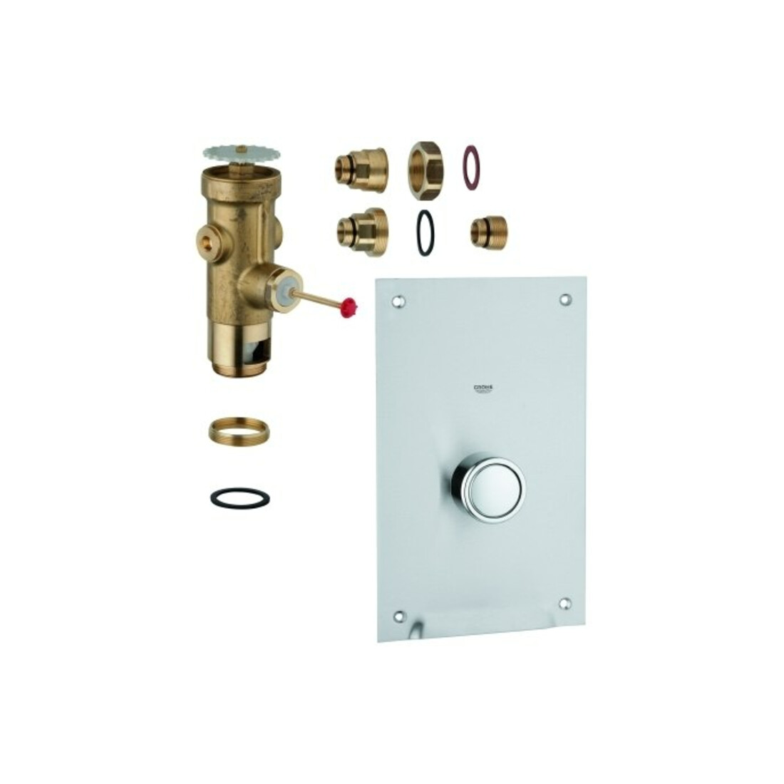 Grohe Chasse d'eau de remplacement 3/4", sans robinet d'arrêt, réglable 6-9 l