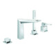 Grohe Combinaison baignoire 4 trous Allure Brilliant P.C. levier avec insert, chrome-1