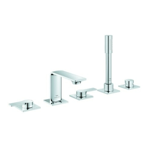 Grohe Combinaison baignoire 5 trous Allure montage sur banc carrelé, chrome