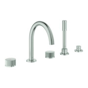 Grohe Combinaison baignoire 5 trous Atrio Priv. Coll. supersteel