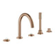 Grohe Combinaison baignoire 5 trous Atrio Priv. Coll. warm sunset brossé