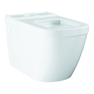 Grohe Combinaison WC sur pied Euro céramique blanc alpin, sans rebord, sortie universelle