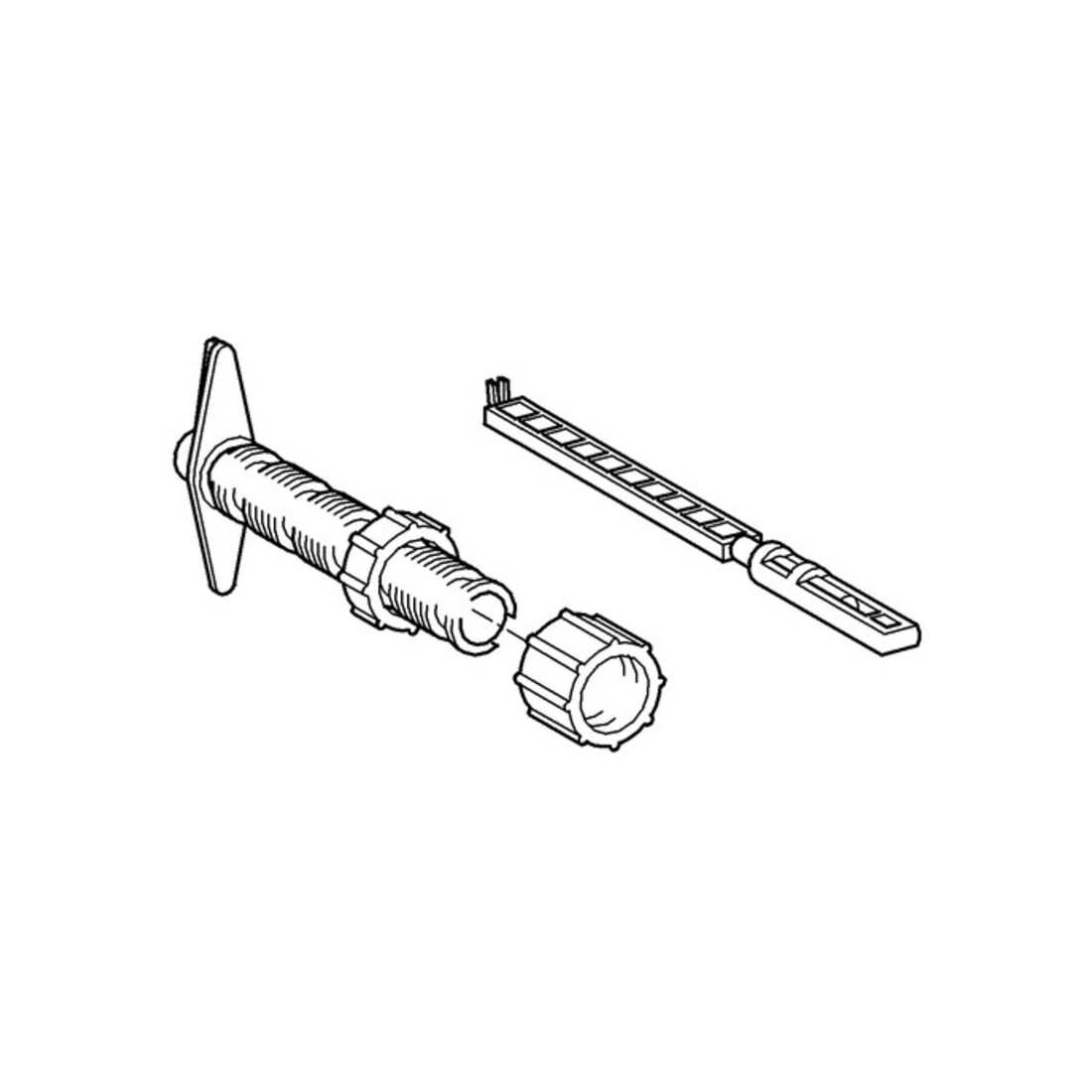 Grohe Commande 43520 complète pour réservoir encastré mural 9l