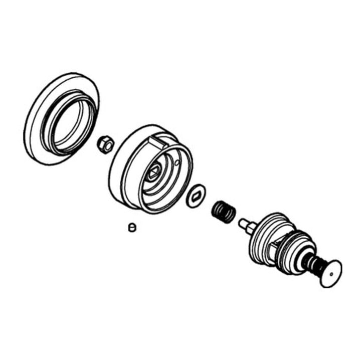 Grohe Commutateur 48405 chrome