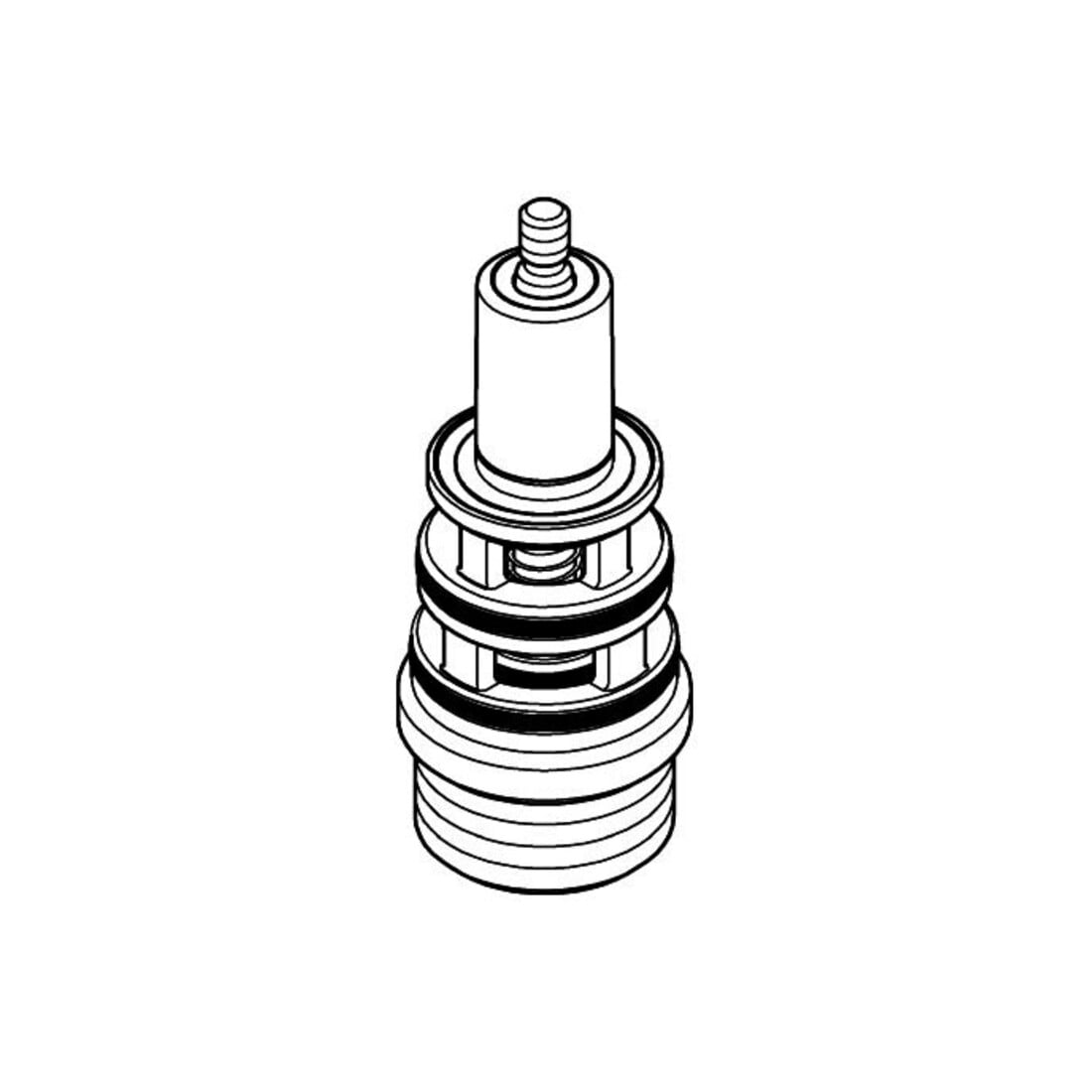 Grohe Commutateur 48407 chrome