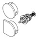 Grohe Commutateur 48451 pour baignoire EHM montage mural/sol graphite dur mat-4
