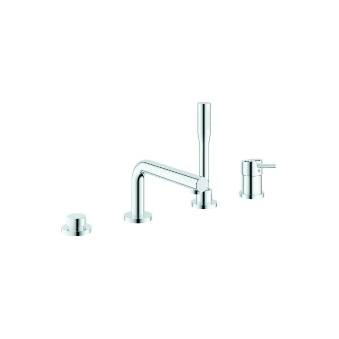 Grohe Concetto Combinaison baignoire 4 trous, montage avant, mitigeur bain/douche, chrome