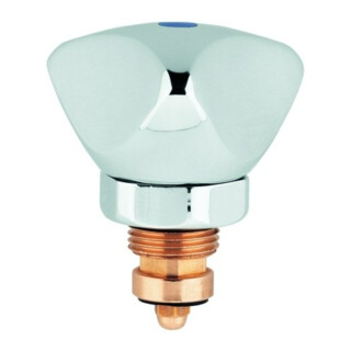 Grohe Corps supérieur 11048 3/8" Trecorn-de-Luxe Poignée marquage bleu