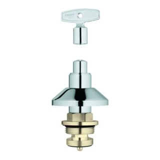 Grohe Corps supérieur 11299 pour vannes encastrées avec clé à emboîtement 1 1/4" chrome