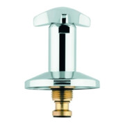 Grohe Corps supérieur 11502 pour vannes encastrées Trecorn Poignée marque rouge 1/2" chrome