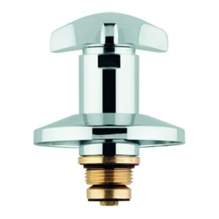 Grohe Corps supérieur 11505 pour vannes encastrées Trecorn poignée marquage rouge 3/4" chrome