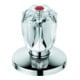 Grohe Corps supérieur 11542 1/2" pour vannes encastrées Poignée Brillant marquage rouge chrome-1